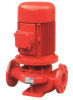 Horizontal centrifugal fire pump