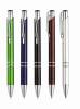 Plastic promotional ballpoint pen with lacquer barrel