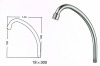 Kitchen faucet accessory brass spout tube A017