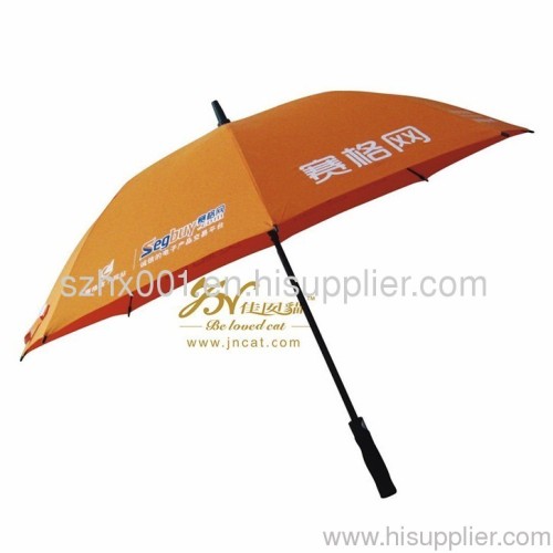 Golf umbrella windproof with EVA straight handle