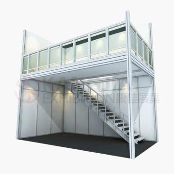 exhibition double deck booth