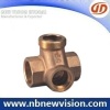 Bronze Cross Pipe Fitting