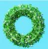 beautiful plastic Christmas wreath decorations