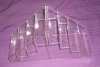 Clear acrylic gifts display cases