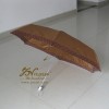 High quality manual open 3 folding umbrella