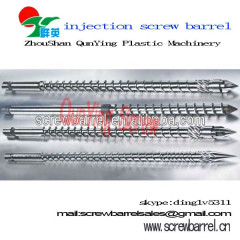 Alloy plastic single 38CrMoAI screw & barrel for injection machine