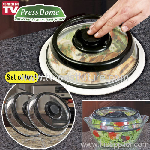 10 INCH PRESS DOME SET OF TWO