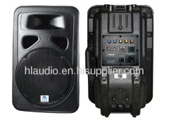 active plastic speaker box