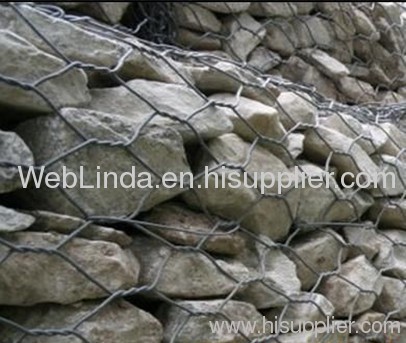 Heavy hexagonal wire mesh