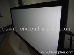Fixed Frame Projection Screen
