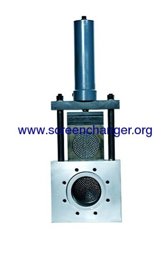 widely used plate type screen changer for chemical fiber extruder