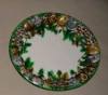 plastic tableware Christmas dish plates