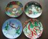 wholesale plastic Christmas dish trays