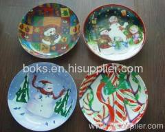 wholesale plastic Christmas dish trays