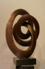 hand wrought metal art iron sculpture