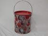 wholesale plastic Christmas storage Bucket