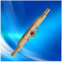 Inward opening window espagnolette with carbon steel and zinc alloy material
