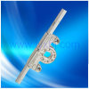 Multi-point Inward opening upvc window espagnolette rod with lock block