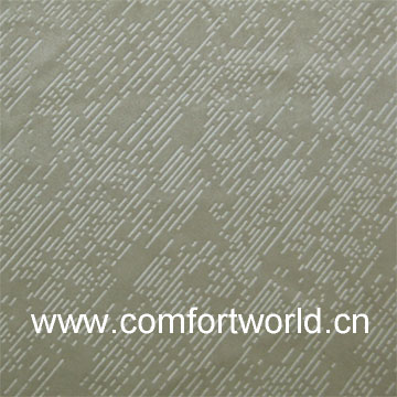 Soft 100% Polyester Furniture Embossing Fabric