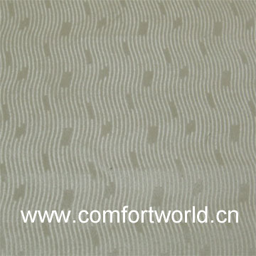 Soft 100% Polyester Furniture Embossing Fabric