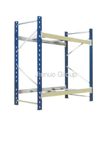 Two heavy -duty goods shelf