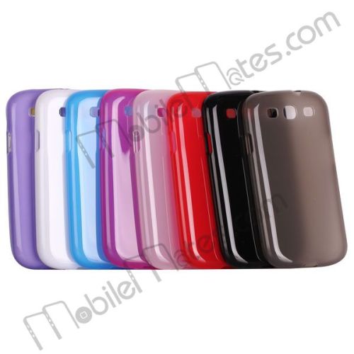 High Quality TPU Back Cover Case for Samsung Galaxy SIII i9300 (White)
