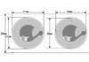 HF 13.56MHz RFID Sticker Tags S50 / FM1108 Chip RFID Tag (RC2010)