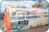 PE carbon spiral pipe extrusion production line