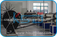 SJ90/30 PE carbon spiral pipe machine| PE pipe production line