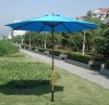 2.7m wood patio umbrella VG-006