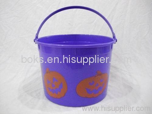 durable plastic halloween bucket
