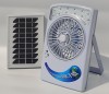 solar rechargeable Fan machine