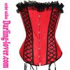 Red Lace-up Hot Sale Corset