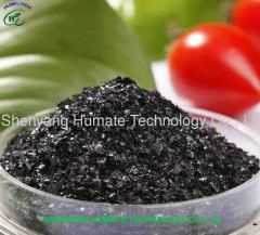 Potassium Humate Shiny Flakes (100% water soluble)