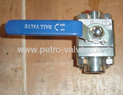 Three Piece Type Welding Ball Valve