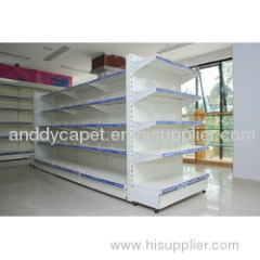 back panel supermarket shelf/ISO9001 /Double-sided board supermarket rack