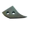 Irregular shape magnet with two holes