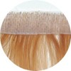 100% hand tied skin PU weft