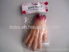 Halloween plastic gory hand toys