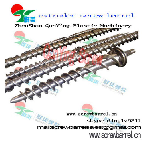 rubber screw barrel for plastic extruder machine