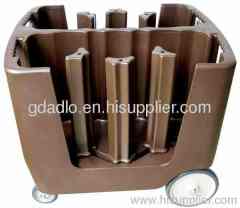 Brown Adjustable Dish Caddy