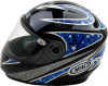 motorcycle open face helmet