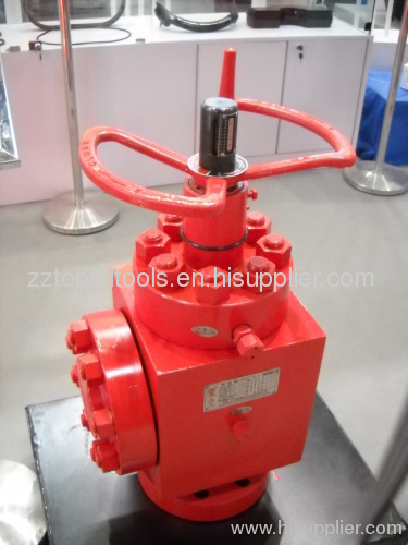 Oil well gate valve