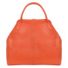 Top-handle Tote Handbag Orange