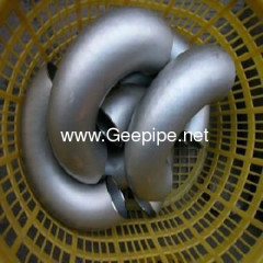 china ASME B 16.9 seamless stainless steel pipe fitting 90 degree long radius 1.5D bott welding elbow