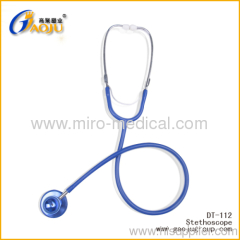 Aluminum dual head stethoscope for adult