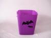 plastic Halloween waste buckets with handle