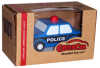 pull-back motor(police car) wooden toys model