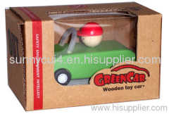 pull-back motor(open car) wooden toys model