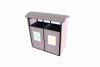 Economic Outdoor Wpc Dustbin